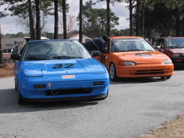 MR2 and Civic 